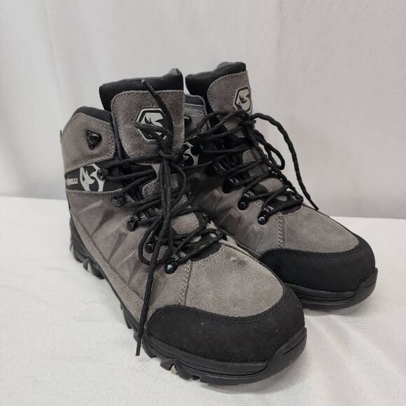 Foxelli Men’s Hiking Boots Size 11 Waterproof Breathable & Lightweight Suede Lea - Picture 1 of 8